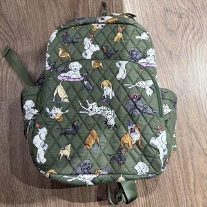 Vera Bradley DOG PARK Essential Compact Backpack  NWT